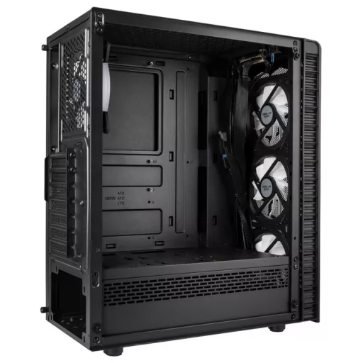 Kolink Observatory Lite Mesh Midi Tower Fekete