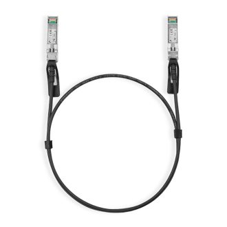   TP-Link TL-SM5220-1M InfiniBand és száloptikai kábel SFP+ DAC Fekete