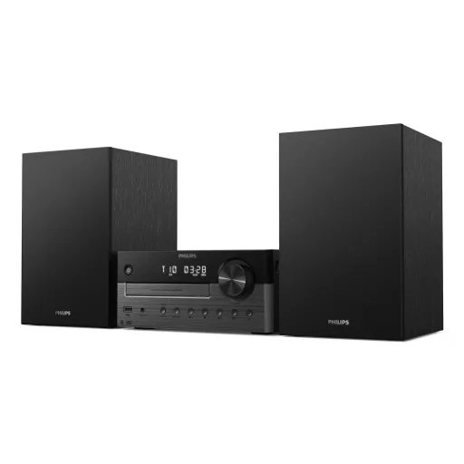 Philips TAM4505M2/12 házi hangrendszer Otthoni mikro hangrendszer 80 W Fekete, Sötétszürke