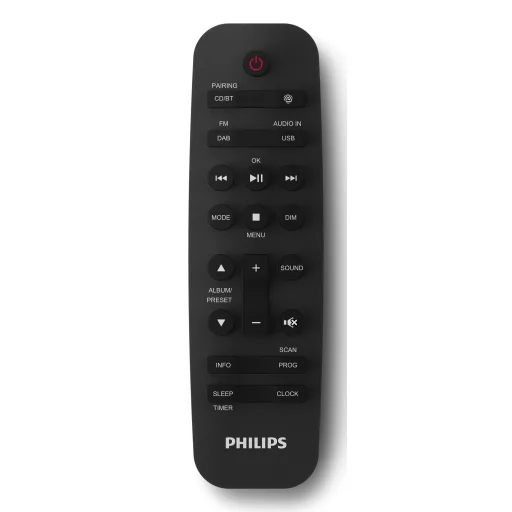 Philips TAM4505M2/12 házi hangrendszer Otthoni mikro hangrendszer 80 W Fekete, Sötétszürke