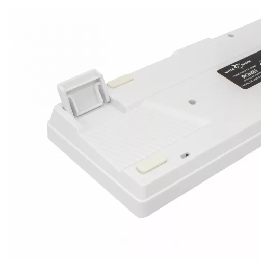 White Shark RONIN White billentyűzet Univerzális USB QWERTY Angol Fehér