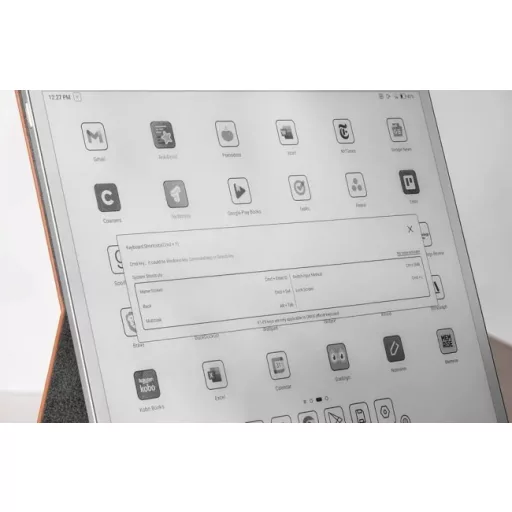 Onyx Boox Note Max / Tab X C Magnetic case with keyboard Brown