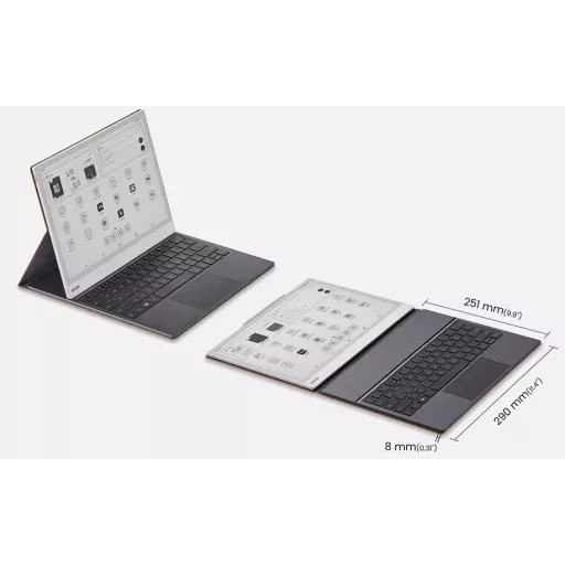 Onyx Boox Note Max / Tab X C Magnetic case with keyboard Brown