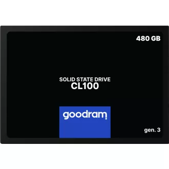 Goodram CL100 gen.3 480 GB 2.5" Serial ATA III 3D NAND