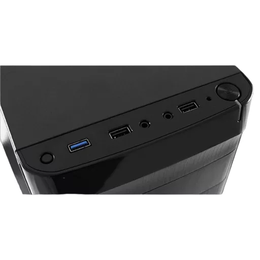 LC-Power 7034B Midi Tower Fekete