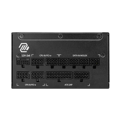 MSI MAG A1250GL PCIE5 1250 W 24-pin ATX ATX Fekete