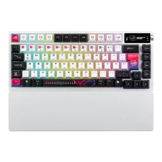   ASUS ROG Azoth X billentyűzet Játék USB + RF Wireless + Bluetooth QWERTZ Fehér
