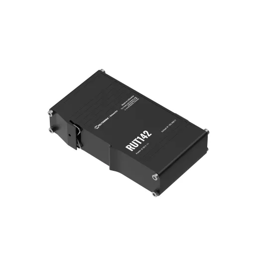 Teltonika RUT142 (EU) Ethernet router, vezetéknélküli router Fast Ethernet Egysávos (2,4 GHz) Fekete