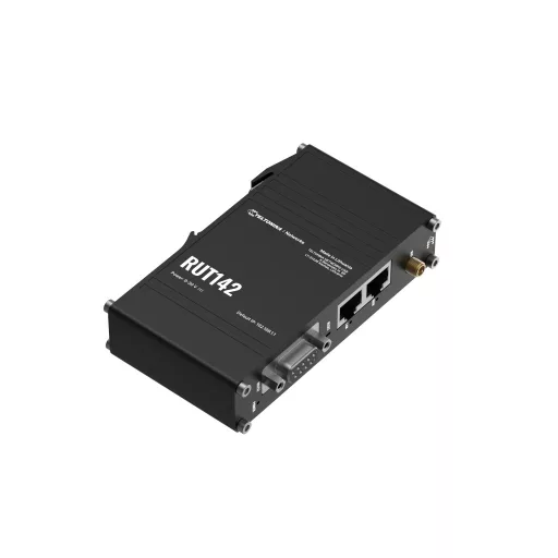 Teltonika RUT142 (EU) Ethernet router, vezetéknélküli router Fast Ethernet Egysávos (2,4 GHz) Fekete