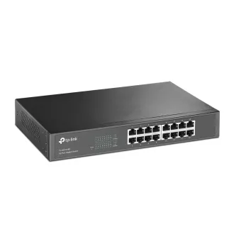   TP-Link TL-SG1016D Beállítást nem igénylő (unmanaged) Gigabit Ethernet (10/100/1000) Fekete