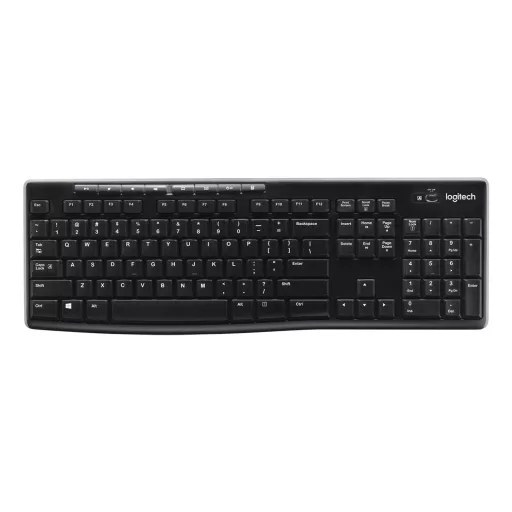 Logitech 920-003746 billentyűzet Irodai Vezeték nélküli RF QWERTY Spanyol Fekete