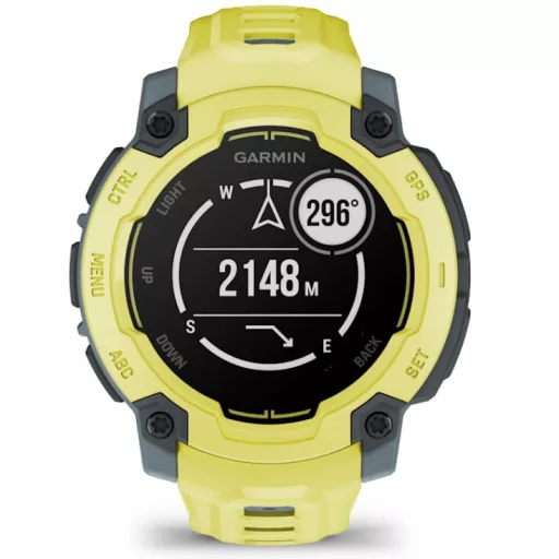 Garmin Instinct E 2,29 cm (0.9") MIP 45 mm Digitális 176 x 176 pixelek Lime GPS (műhold)
