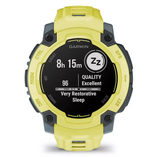 Garmin Instinct E 2,29 cm (0.9") MIP 45 mm Digitális 176 x 176 pixelek Lime GPS (műhold)