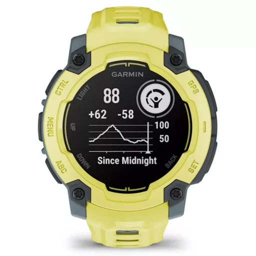 Garmin Instinct E 2,29 cm (0.9") MIP 45 mm Digitális 176 x 176 pixelek Lime GPS (műhold)