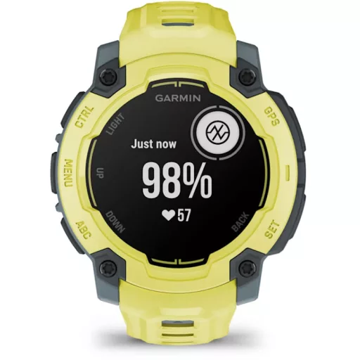 Garmin Instinct E 2,29 cm (0.9") MIP 45 mm Digitális 176 x 176 pixelek Lime GPS (műhold)