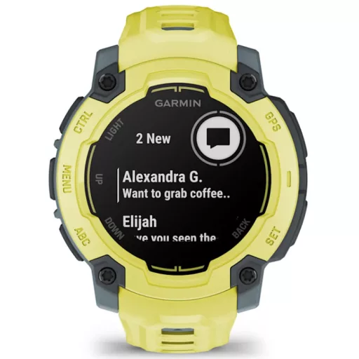 Garmin Instinct E 2,29 cm (0.9") MIP 45 mm Digitális 176 x 176 pixelek Lime GPS (műhold)