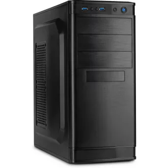 Inter-Tech IT-5905 Midi Tower Fekete