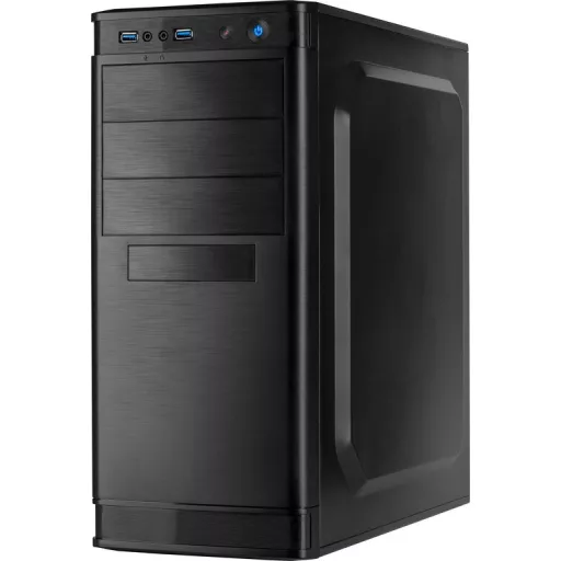 Inter-Tech IT-5905 Midi Tower Fekete