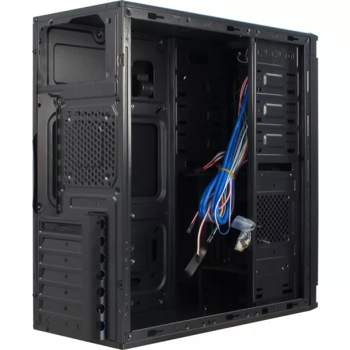 Inter-Tech IT-5905 Midi Tower Fekete