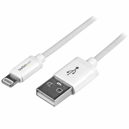 StarTech.com USBLT1MW Lightning kábel 1 M Fehér
