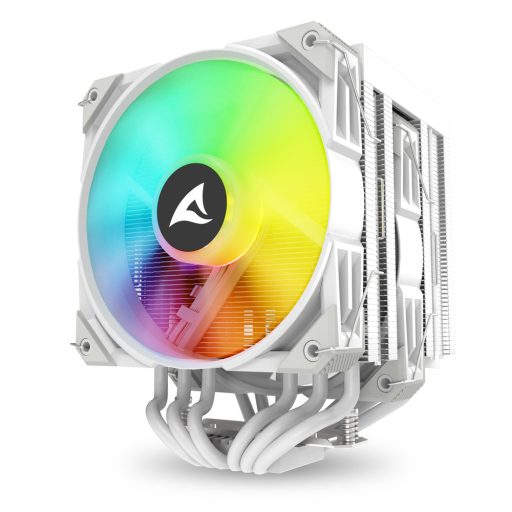 Sharkoon A60 RGB Processzor Hűtő 12 cm Fehér 1 db