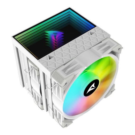 Sharkoon A60 RGB Processzor Hűtő 12 cm Fehér 1 db