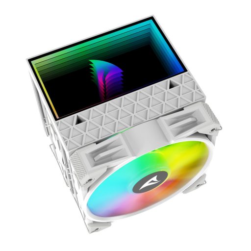 Sharkoon A60 RGB Processzor Hűtő 12 cm Fehér 1 db