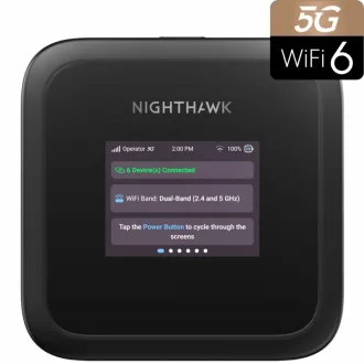   NETGEAR M3 vezetéknélküli router Kétsávos (2,4 GHz / 5 GHz) Fekete