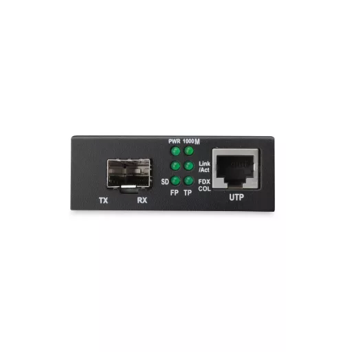 Digitus DN-82130 hálózati média konverter 1000 Mbit/s Fekete