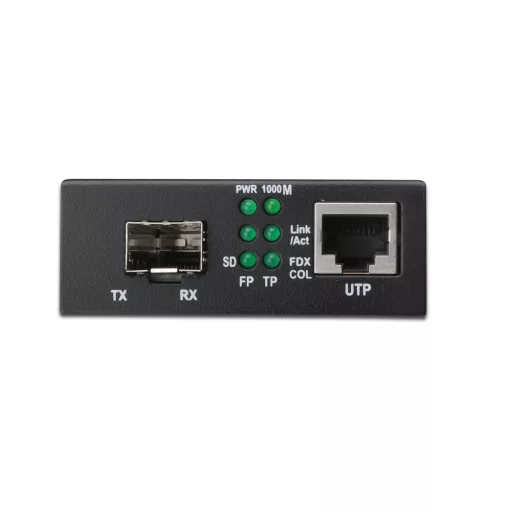 Digitus DN-82130 hálózati média konverter 1000 Mbit/s Fekete