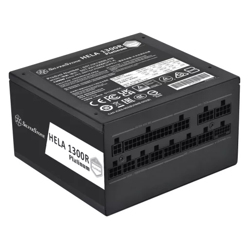 Silverstone HELA 1300R Platinum 1300 W 20+4 pin ATX ATX Fekete