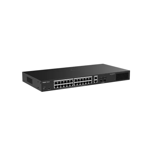 Ruijie Networks RG-ES228GS-LP hálózati kapcsoló Vezérelt L2 Gigabit Ethernet (10/100/1000) Ethernet-áramellátás (PoE) támogatása Asztali Fekete