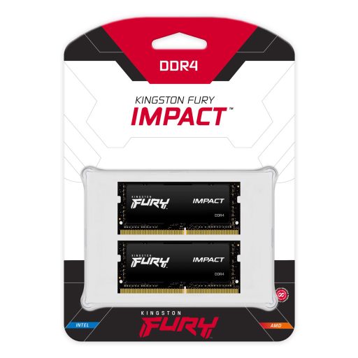 Kingston Technology FURY Impact 64 GB 2 x 32 GB DDR4 3200 MT/másodperc