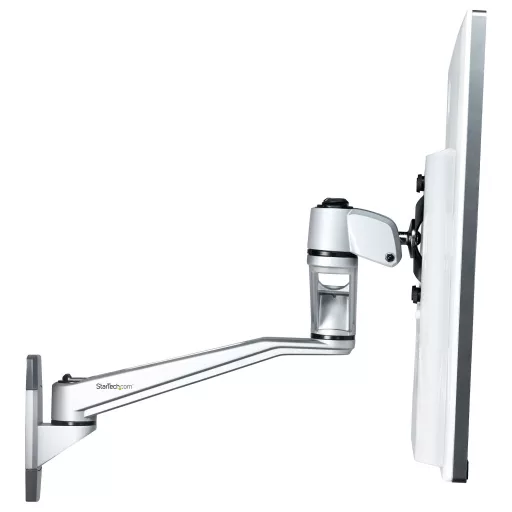 StarTech.com ARMWALLDSLP asztali TV konzol 76,2 cm (30") Fali Ezüst