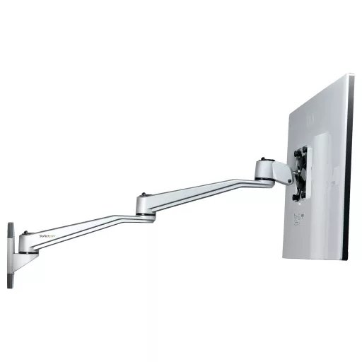 StarTech.com ARMWALLDSLP asztali TV konzol 76,2 cm (30") Fali Ezüst