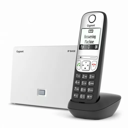 GIGASET ECO DECT Telefon A690 AM IP bázis, fekete