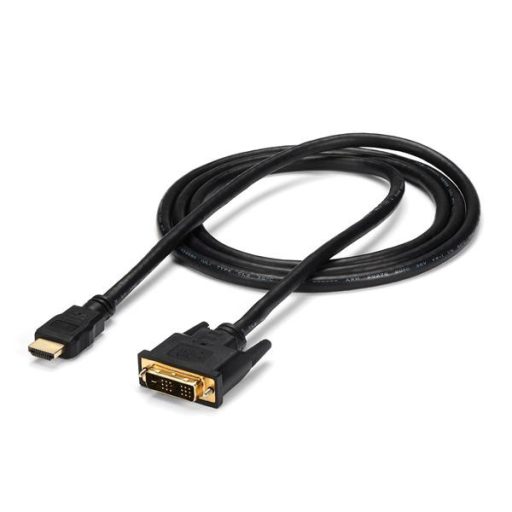 StarTech.com HDMIDVIMM6 video átalakító kábel 1,8 M HDMI DVI-D Fekete