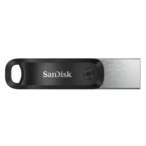 SanDisk iXpand USB flash meghajtó 64 GB USB Type-A / Lightning 3.2 Gen 2 (3.1 Gen 2) Fekete, Ezüst