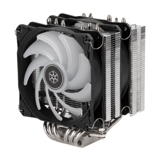Silverstone Hydrogon D120 Processzor Hűtő 12 cm Fekete 1 db