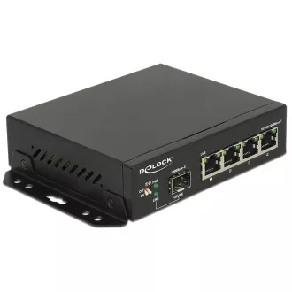   DeLOCK 87704 hálózati kapcsoló Gigabit Ethernet (10/100/1000) Fekete