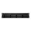Synology RackStation RS1221+ tárolószerver NAS Rack (2U) Ryzen Embedded V1500B 4 GB DDR4 0 TB DiskStation Manager Fekete