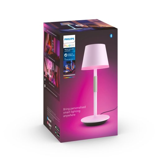 Philips Hue White and colour ambience 929003128401 intelligens fényerő szabályozás Intelligens asztali lámpa Bluetooth 6 W