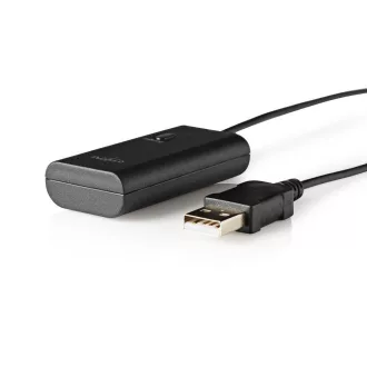   Nedis BTTR050BK vezeték nélküli audio adóegység AUX + USB 10 M Fekete