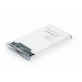   Gembird EE2-U3S9-6 tárolóegység burkolat HDD ház Átlátszó 2.5"