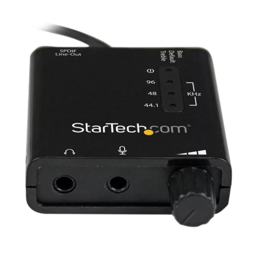 StarTech.com ICUSBAUDIO2D hangkártya 5.1 csatornák USB