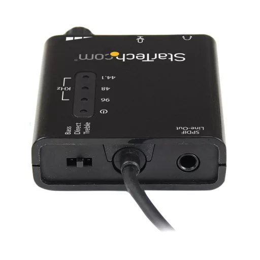 StarTech.com ICUSBAUDIO2D hangkártya 5.1 csatornák USB