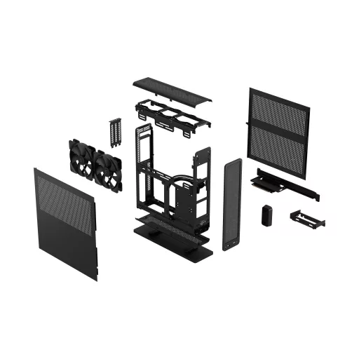 Fractal Design Ridge Small Form Factor (SFF) Fekete