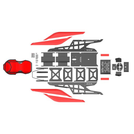 Res-Tech CK X1 01 0B repülőgép-/versenyautó-szimulátor tartozék Versenyzői pilótafülke