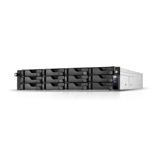   Asustor AS6512RD NAS Rack (2U) Intel Atom® C3538 8 GB DDR4 0 TB ADM Fekete