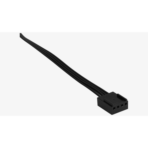 Aerocool Rave 3 FRGB Processzor Hűtő 12 cm Fekete, Fehér 1 db